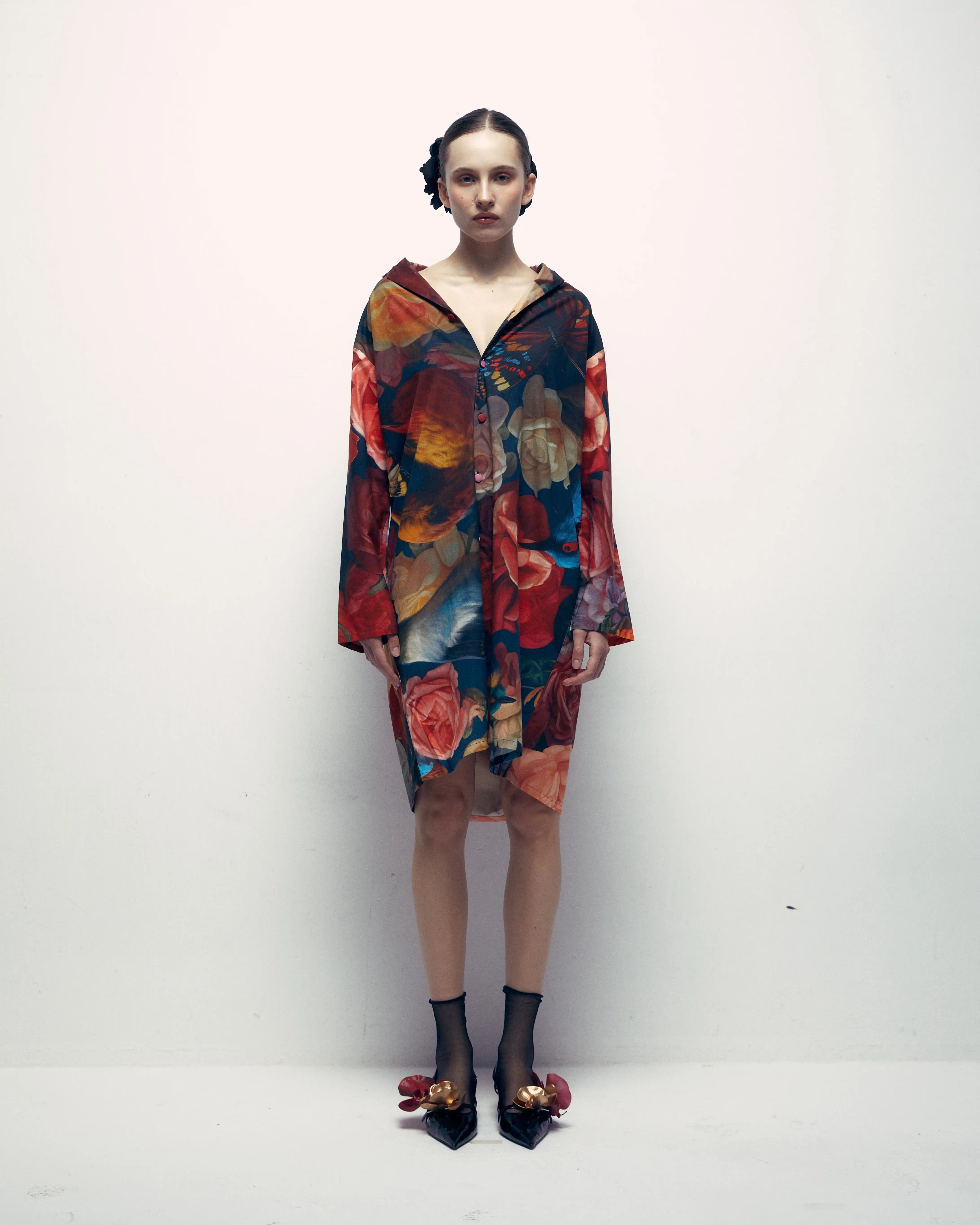 Aurora Coat Long Sleeves